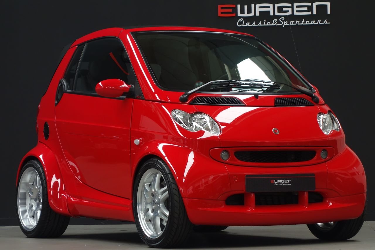 Ewagen - Smart Fortwo 450 Brabus Cabrio Edition Red Widestar