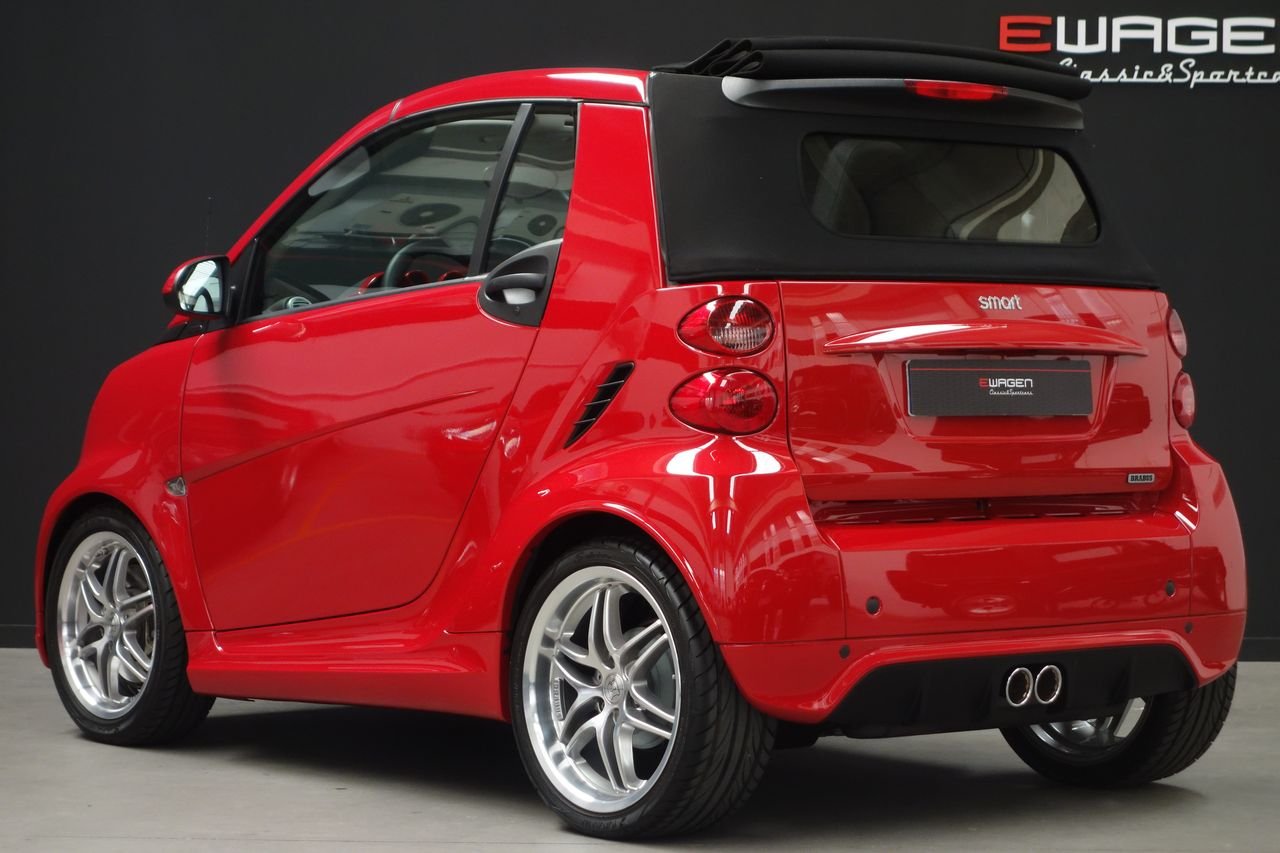 Ewagen - Smart Fortwo Brabus Cabrio Xclusive Red edition